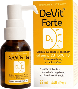 Devit Forte 440 dávek 1500 I.U. 22 ml
