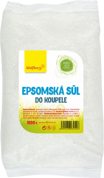 Wolfberry Epsomská sůl do koupele 1000 g