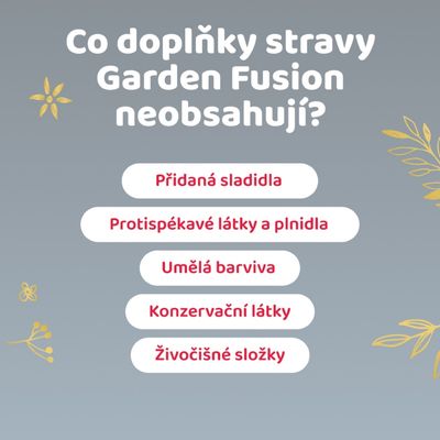 Natu Garden Fusion, Bioaktivní zinek 15 mg, selen, extrakt ze zeleného čaje 90 kapslí