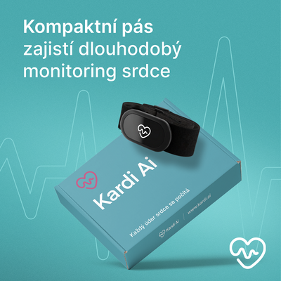 Kardi Ai roční EKG monitoring srdce XS-S