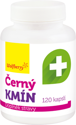 Wolfberry Černý kmín kapsle 120 kapslí