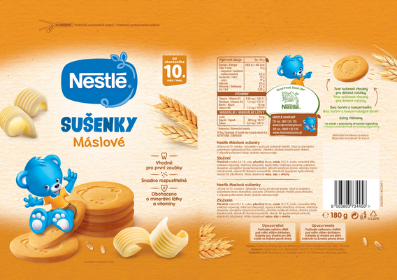 Máslové sušenky 180 g