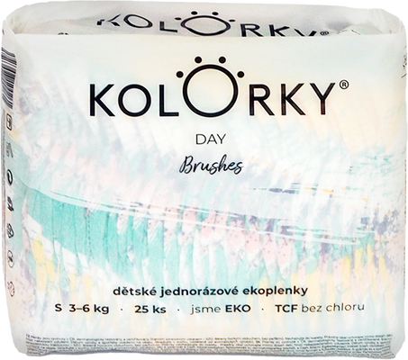Kolorky DAY Štětce vel. S (3-6 kg) 25 ks