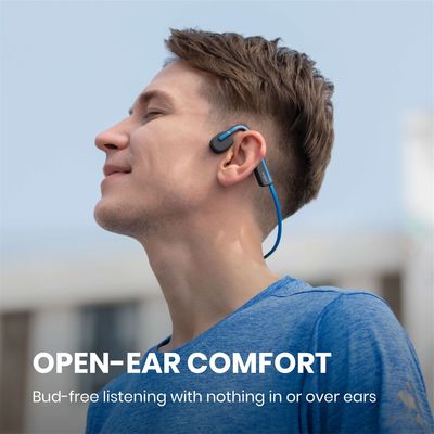 SHOKZ OpenMove sluchátka před uši - modrá