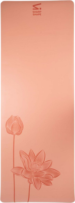 Sharp Shape Podložka na jógu PU Flower peach