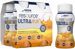 Resource Ultra Fruit Pomeranč příchuť .por.sol. 4 x 200 ml