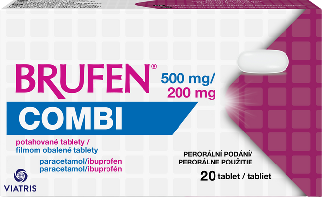 Brufen Combi 500mg/200mg 20 tablet