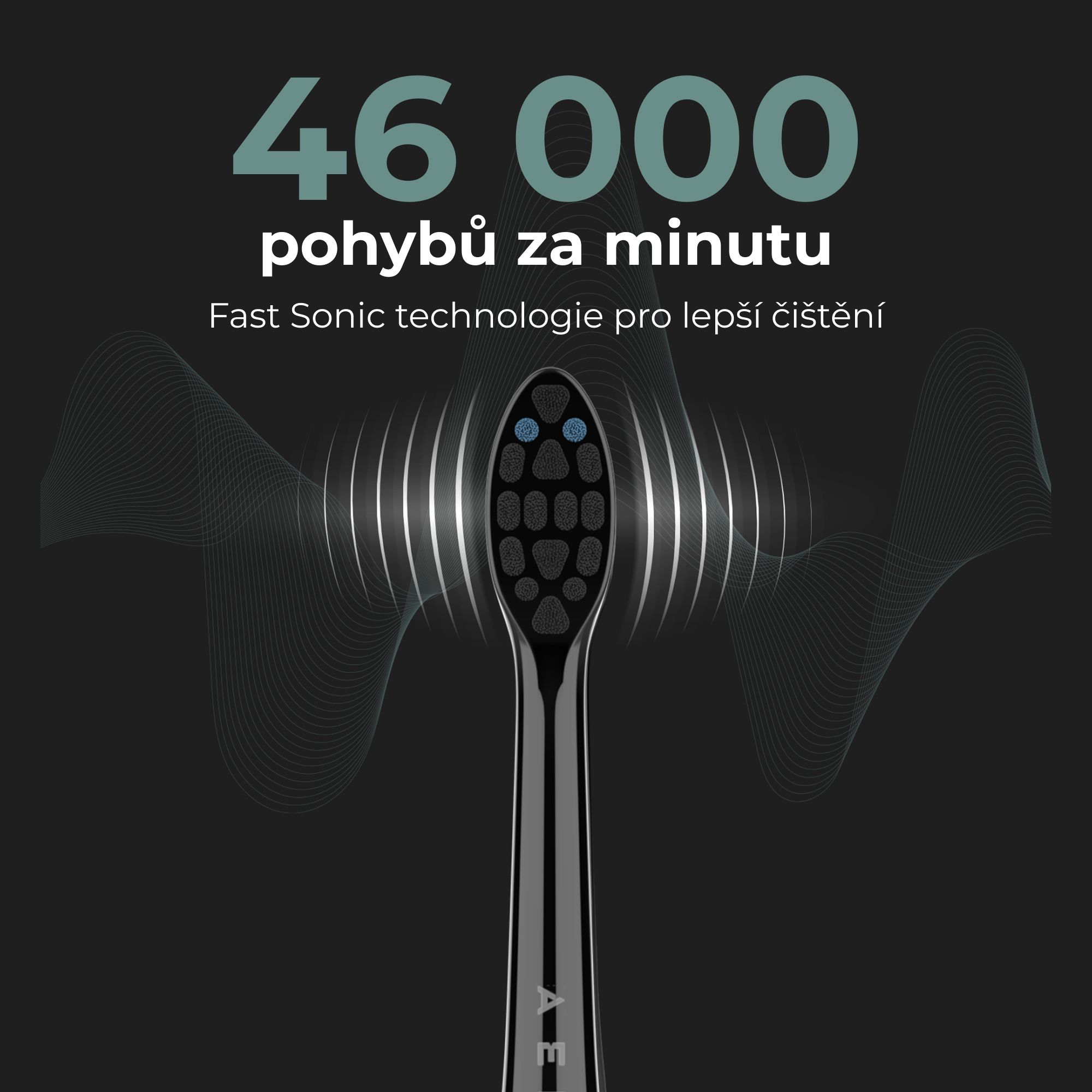 Aeno Elektrický kartáček DB4 černý