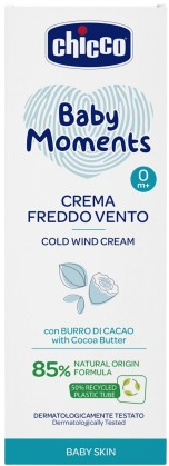 Chicco Krém ochranný do chladného počasí bez parabenů Baby Moments 50 ml