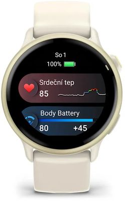 Garmin vívoactive® 6 Lunar Gold/Bone