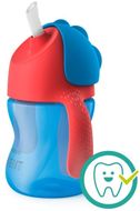 Philips Avent Hrneček s brčkem Bendy chlapec 200 ml