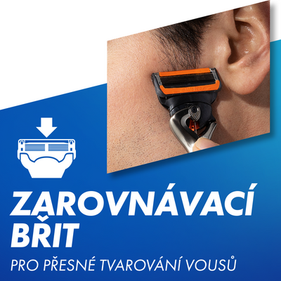 Gillette ProGlide Power náhradní hlavice 4 ks