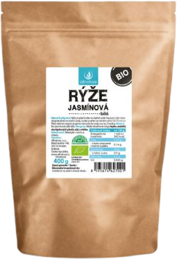Allnature Jasmínová rýže bílá BIO 400 g