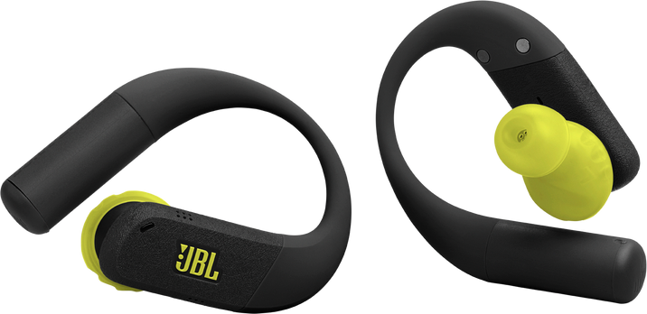 JBL Endurance Peak 4 BlackLime, True wireless sportovní sluchátka do uší s potlačením okolního hluku