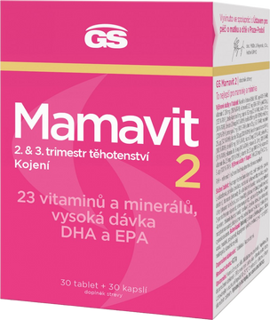 GS Mamavit 2 Těhotenství a kojení 30 tablet + 30 kapslí