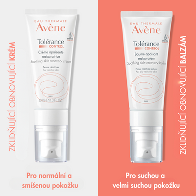 Avène Tolérance Control Zklidňující obnovující krém 40 ml