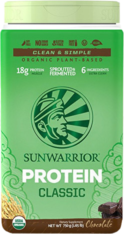 Sunwarrior Protein Classic čokoládový 750 g