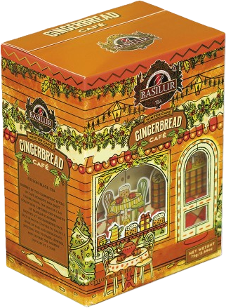 Basilur Winter Café Gingerbread papír 75 g