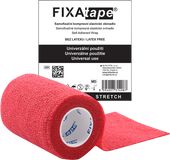 FixAtape STRETCH samofixační obinadlo červené 7,5x450cm