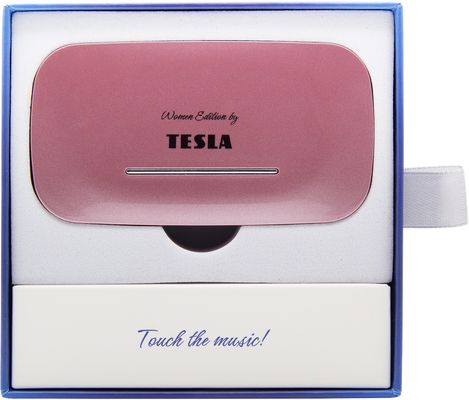 Tesla Sound EB20 - bezdrátová Bluetooth sluchátka (Pearl Pink)