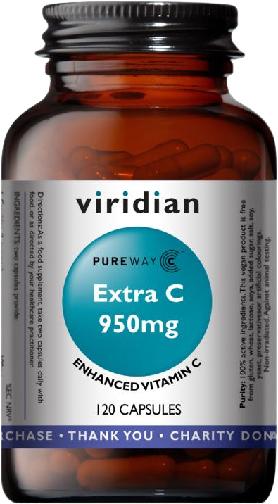 Viridian Extra C 950 mg 120 kapslí
