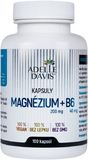 Adelle Davis Magnesium 200 mg a B6 40 mg 100 kapslí