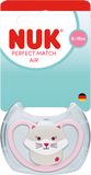 Nuk Dudlík Perfect Match Air Cat 6-18m