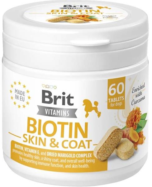 Brit Vitamins Biotin Skin&Coat Care