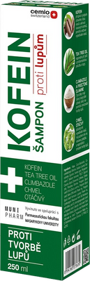 Cemio Kofein šampon proti lupům 250 ml
