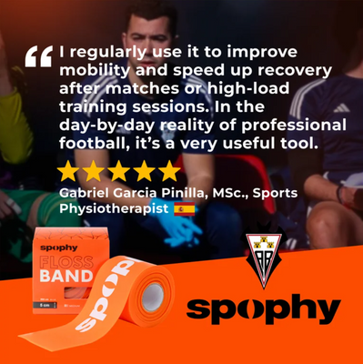 Spophy Flossband Orange, flossband oranžový 2 m