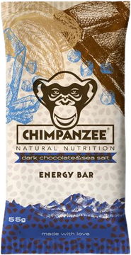 Chimpanzee Energy bar Tmavá čokoláda/Mořská sůl 55 g
