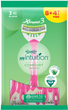 Wilkinson Sword MY Intuition Comfort Sensitive - jednorázový holicí strojek 12 ks