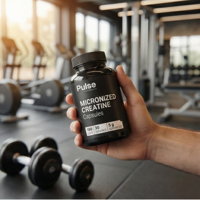 Pulse Performance Micronized Creatine 180 kapslí