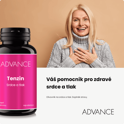 ADVANCE Tenzin - srdce a tlak 60 kapslí