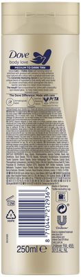 Dove Care & Visible Glow med-dark samoopalovací tělové mléko 250 ml