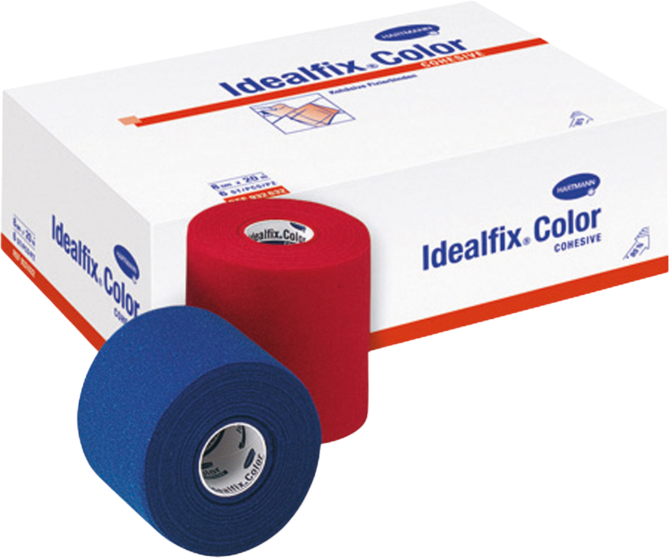 Hartmann Obinadlo elastické Idealast-haft color 10 cm x 4 m, modrá