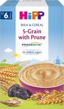 HiPP Mléčná kaše PRAEBIOTIK vícezrnná se švestkami 250 g