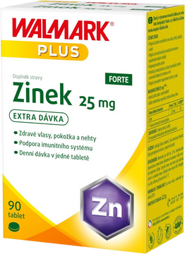 Walmark Zinek Forte 25 mg 90 tablet