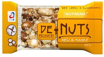 Nutrend Denuts Ořechová tyčinka Kešu&Mandle 35 g
