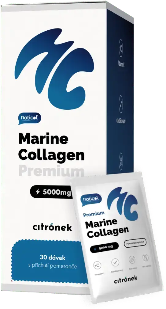 Citronek Mořský kolagen Naticol® 5000 mg - pomeranč 30 sáčků