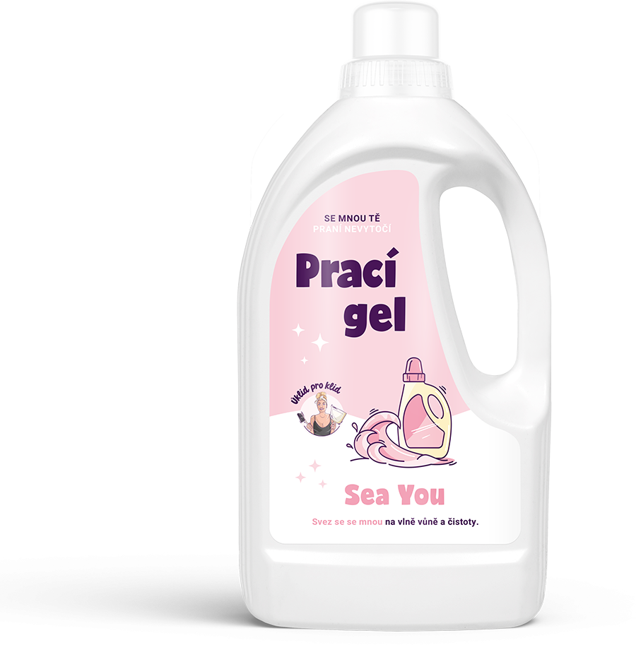 Úklid pro klid Prací gel Sea you 1.5 l