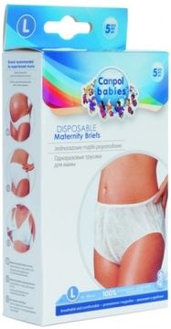 Canpol babies Jednorázové mateřské kalhotky vel.M 5 ks