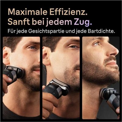 Braun Series 9 PRO+, 9615S Elektrický holicí strojek, Tmavě šedá