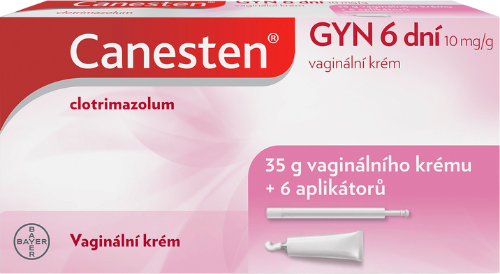 Canesten GYN 6 dní, vaginální krém 35 g