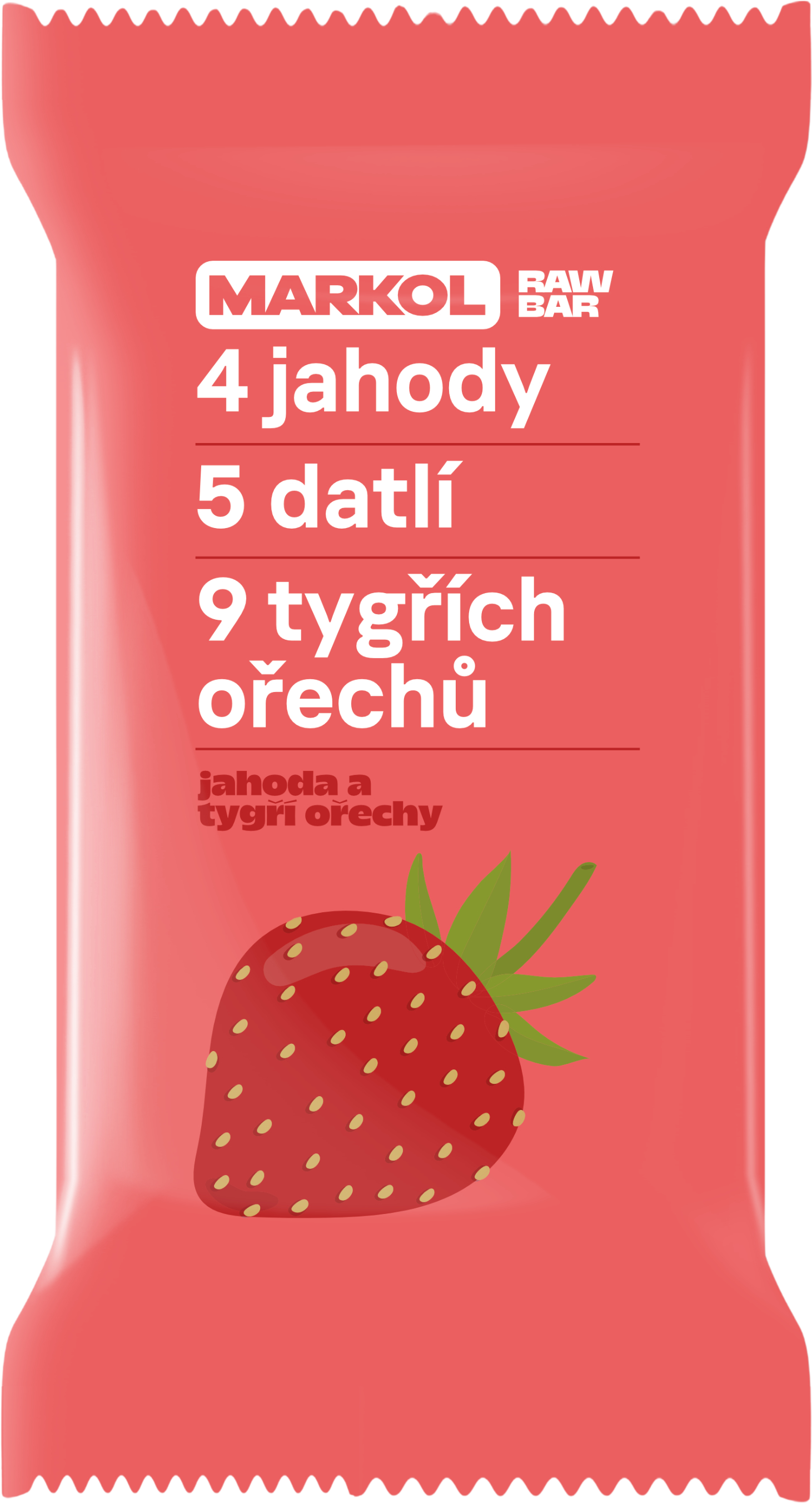 Markol S jahodami a tigernuts 40 g