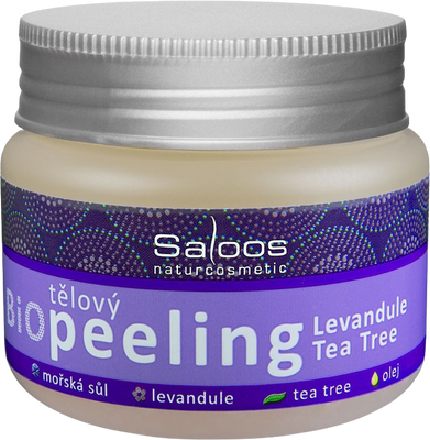 Saloos Peeling Levandule Tea tree Bio 140 ml