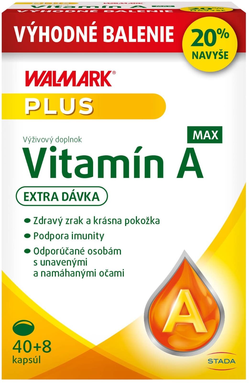 Walmark A-vitamin MAX 48 kapszula