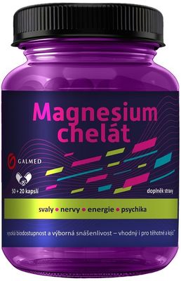 Galmed Magnesium chelát 70 tablet