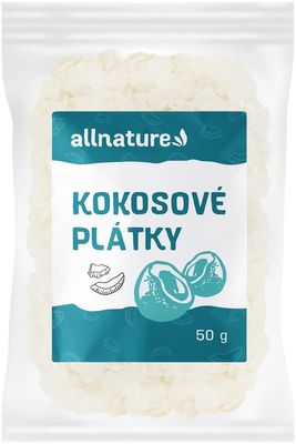 Allnature Kokosové plátky 50g 1 x 50 g