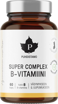 Puhdistamo Super Vitamin B-Complex 60 kapslí